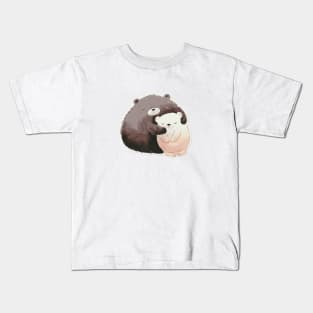 Two sleeping bears Kids T-Shirt